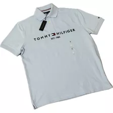 Camiseta Tipo Polo Tommy Hilfiger Para Hombre Original