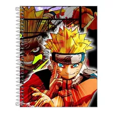 Caderno Escolar Naruto 20 Matérias 400 Folhas