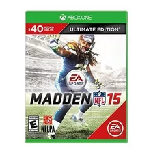 Madden Nfl 15 Ultimate Edition Xbox One