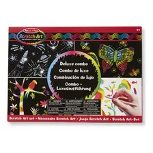 Melissa &amp; Doug Scratch Art Deluxe Set De Artes Y