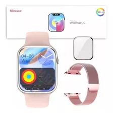 Smartwatch W99+ 45mm Amoled Nfc Chatgpt Original + 2 Brindes