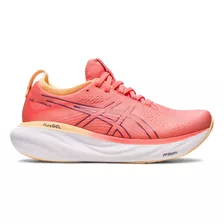 Zapatillas Asics Gel-nimbus 25 Papaya/dusty Purple Mujer