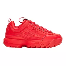 Fila Disruptor 2 Premium Para Dama Color Rojo