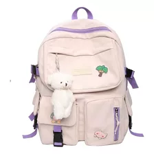 Mochila De Mujer, Elegante Mochila De Felpa Para Niñas