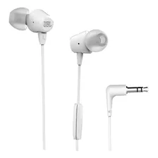 Audífonos Manos Libres Jbl C50hi In-ear Blancos