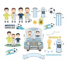 Kit Imágentes Clipart Png Lionel Messi - Argentina