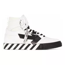 Off-white Tenis Altos Vulcanized