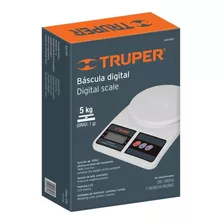 Báscula Digital Gramera 5 Kilos - Truper