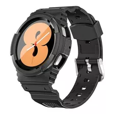 Capa Case Silicone E Pulseira Samsung Galaxy Watch 4/5 44mm