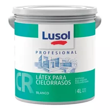 Pintura Cielorraso Antihongo Para Techos Y Paredes 20litros