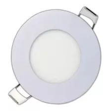 Paquete 10 Lamparas De Empotrar 3w Plafon O Bote Luz Led Color Blanco