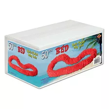 Soft-twist Poli Leis W - Etiquetada Caja (rojo), 50 Rojo Lei