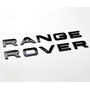 Emblema Para Cofre R4nge Rover Negro Mate Varios Modelos