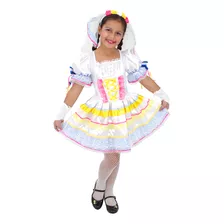 Vestido Caipira Festa Junina Noivinha Mariazinha Infantil