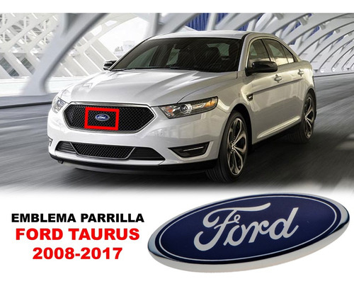 Emblema Para Parrilla Ford Taurus 2008-2017 Foto 2