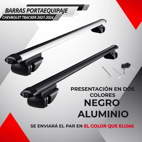 Barras Portaequipaje Chevrolet Tracker 2021 2022 2023 2024 Foto 2