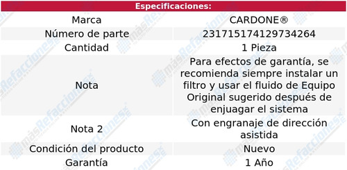 (1) Caja Direccin Hidrulica Cardone Star Chief 64_66 Foto 4