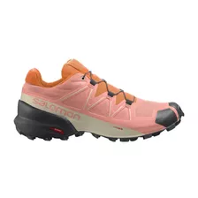 Tenis Salomon Speedcross 5 Color Blooming Dahlia/black/vibrant Orange - Adulto 5.5 Mx