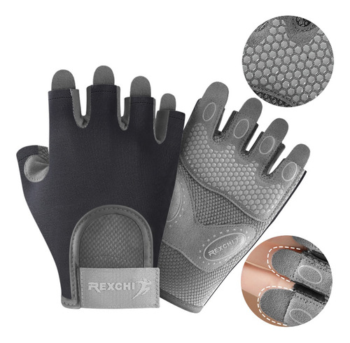 REXCHI guantes gymguantes para gymguantes para gym mujer hombre