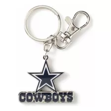 Llavero Vaqueros De Dallas Cowboys, Producto Oficial De Nfl