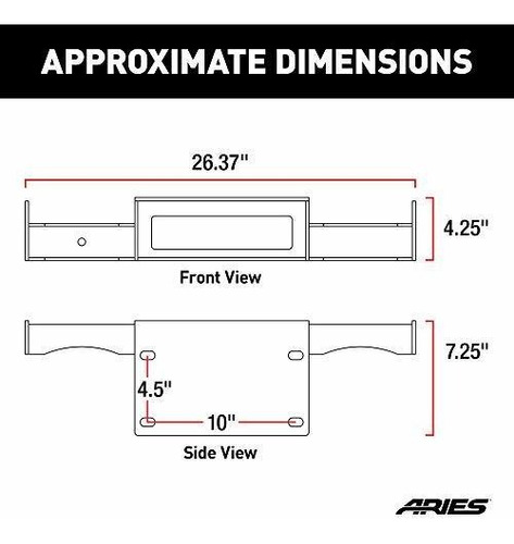 Defensas - Aries ******* Trailchaser Jeep Wrangler Jk Bumper Foto 2