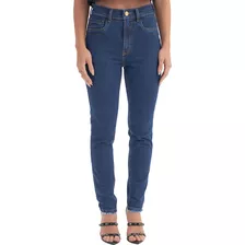 Calça Lança Perfume Vesta Ankle Sup High Ai23a Azul Feminino