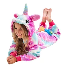 Pijama Macacão Unicórnio Infantil Kigurumi - Pronta Entrega