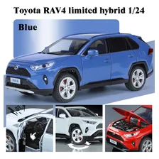 Toyota Rav4 Suv Miniatura Metal Coche Colección De Regalos