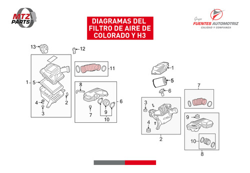 Manguera Admision Aire Para Hummer H3 3.7 2006 2007 2008 Foto 4