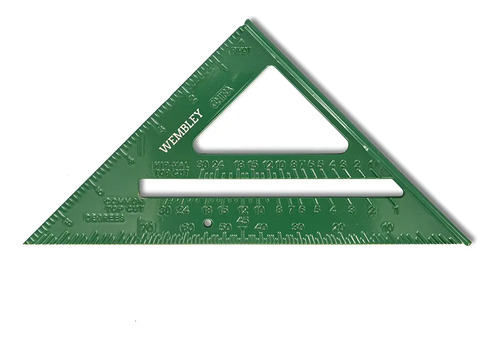 Escuadra Multiangulo Con Sombrero Aluminio 7 Wembley 7648