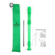 Instrumento Musical Grabador, Verde (sre80tg)