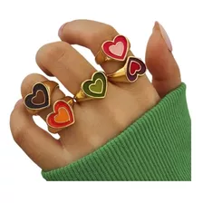 Anillos De Corazón Vintage