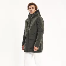 Campera Hombre Parka Capucha Cobra Puffers