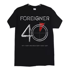 Polera Foreigner 40 Hits Rock Abominatron