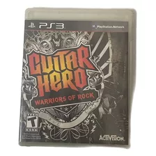 Ps3 Jogo Guitar Hero Warriors Of Rock 