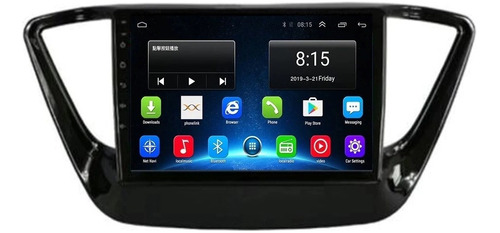 Hyundai Accent 2018-2022 Android Gps Radio Carplay Touch Hd Foto 2