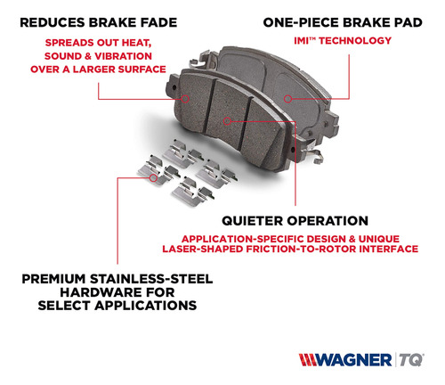 Juego De Almohadillas De Disco Semimetalico Wagner Thermoqui Foto 6