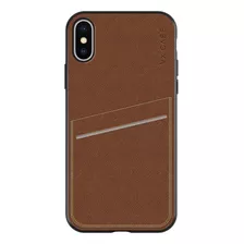 Capa Com Suporte De Cartão Para iPhone XS