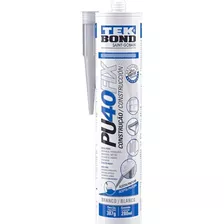 Silicone Adesivo Selante Pu 40 Fix Branco Tekbond Construção