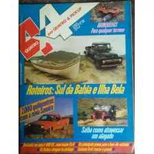 Revista 4x4 Nº43 Julho 1987 - Poster F100 Leia A Descrição!
