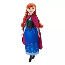 Boneca Princesa Anna Saia Cintilante Frozen Disney Original