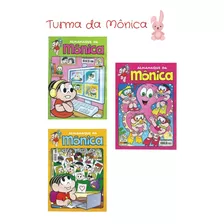 Revistinhas Gibis Quadrinhos Mônica Almanaque Kit Com 3