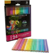 Prismacolor Junior 24 Lápices De Color En Tonos Pastel