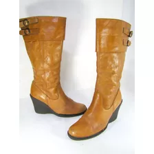 Botas Zapatos Kuala Cuero Talla 38 Elegantes