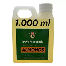 Aceite Puro De Almendras Dulces De 1.000 Ml 