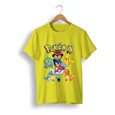 Remera: Pokemon Personajes 2 Memoestampados