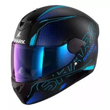 Capacete Shark D-skwal 2 Cadium Mat C Óculos Sol Interno