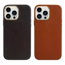 Case Funda De Cuero Para iPhone 14, Plus, Pro Y Pro Max