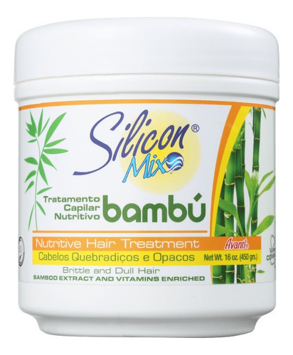Silicon Mix Bambu Mascara Nutritiva 450g ( Original ).      