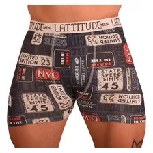 Cueca Box Boxer Masculina Estampada 10 Unidades Atacado